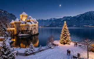 Montreux e castello di Chillon